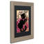« le chat noir », reproduction d’art encadrée-21080217-21080218-70911339