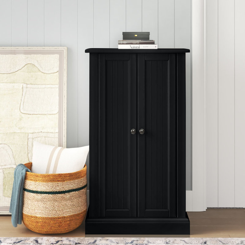 Arjae Accent Cabinet, Black