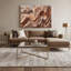 «Lyrical Abstraction 78», art mural sur toile brune-1513420830