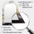 Gold And Black Soft Wave Fusion III - Abstract Shapes Asymmetrical Mirror, Beige Arch Unique Wall Mirror, Printed Metal Art-886409202