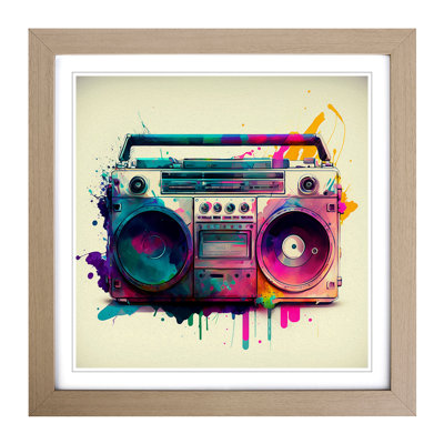 Single Picture Frame Print on Wood