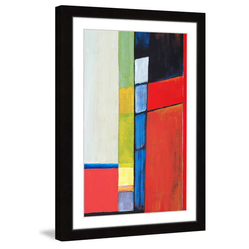 « modern self », reproduction d’art encadrée, H 36 po x l 24 po x P 1,5 po