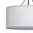 5 - Light Dimmable Drum Pendant Light