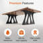 Pieds de table basse en métal Radix