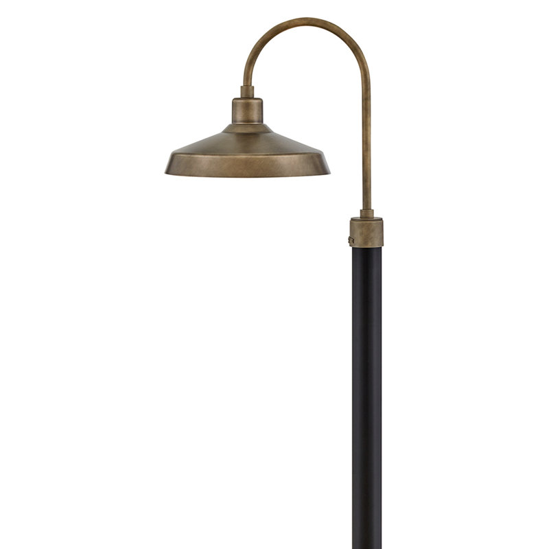 Forge Post Lantern, Burnished Bronze
