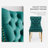 Dining Table Set,  24" Round Dining Table And 2 Velvet Dining Chairs With Gold-plated Legs-737608188-737608187