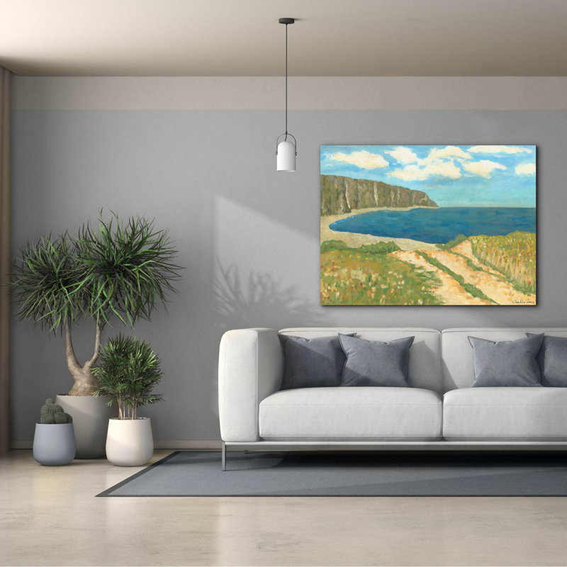  «Mini Western Vista 7» par Chariklia Zarris, art mural sur toile, 54 po x 40 po, H 40 po x l 54 po