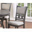 Ensemble de 2 chaises de salle à manger avec coussins et chaises de petit-déjeuner