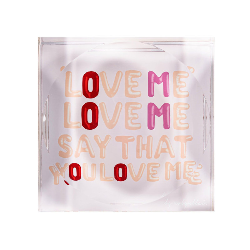 Love Me Love Me, Red/Beige/Pink
