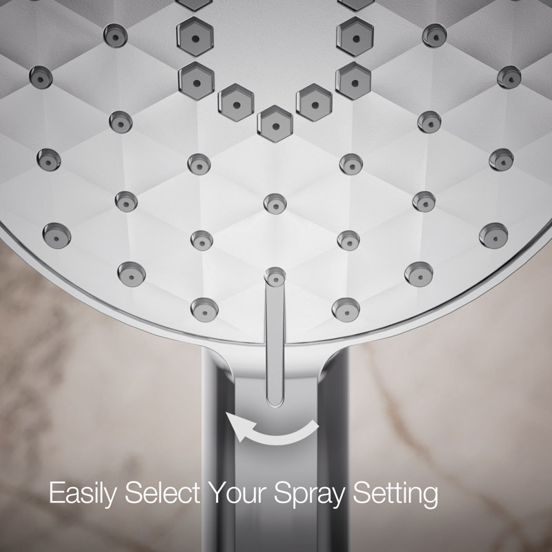 Awaken G110 Multifunction 2.5 Gpm Handshower, Polished Chrome