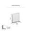 Miroir d'appoint mural Charlemont-667360002