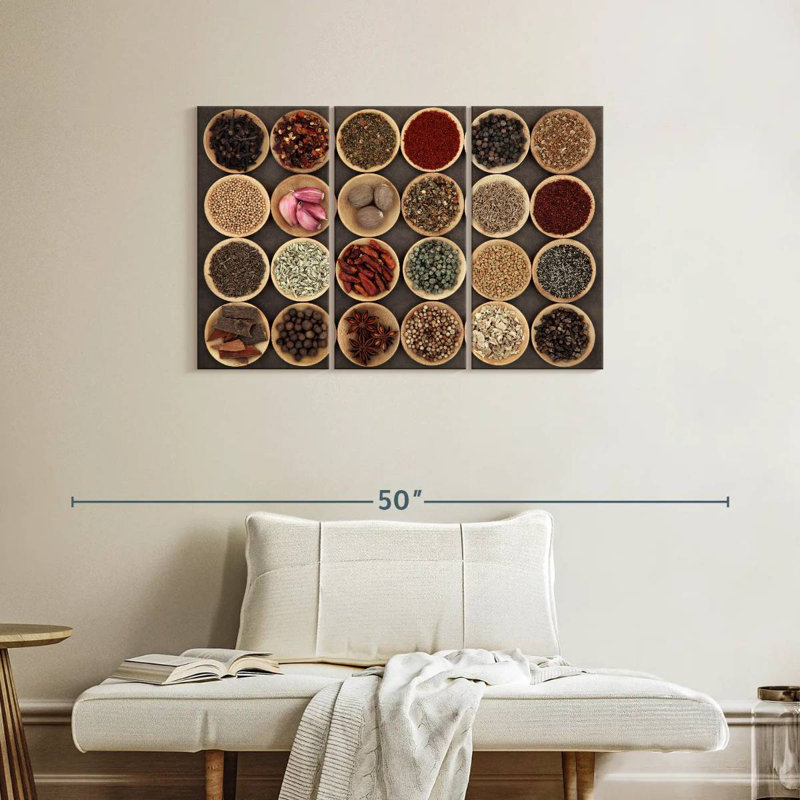 Yarlin Middle Eastern Spices, 24" H x 38" W