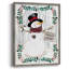 Folk Snowman Forest I, reproduction encadrée - bois massif-454864196