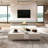Brunonas Tempered Glass Top Coffee Table