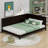 Wood Daybed/Sofa Bed With Armrest-108980348-108980343