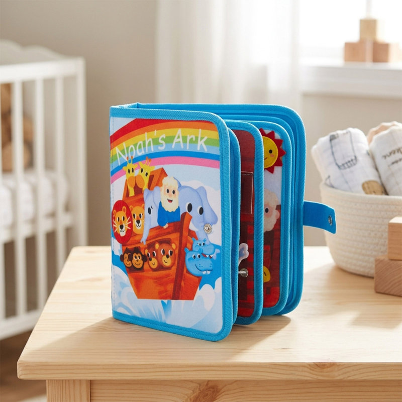 Montessori Busy Book for Toddlers