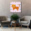 «Cute Leopard», art mural sur toile-1448818700