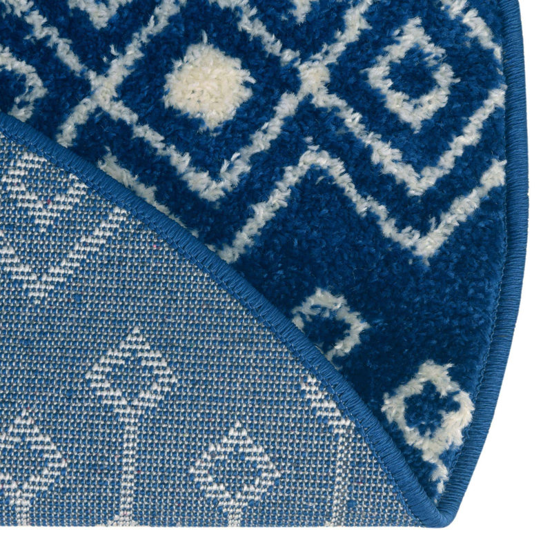 Somerville Geometric Indoor Rug, Oval 7'10" x 10'