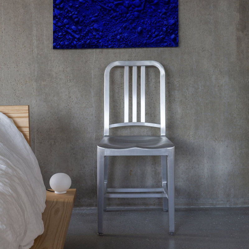 1006 Navy® Side Chair, Hand Brushed