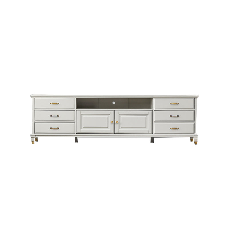 All solid wood American style TV stand