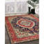 Tapis oriental en laine rouge-309155222