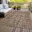 Myda Washable Oriental Indoor / Outdoor Rug-1379205245