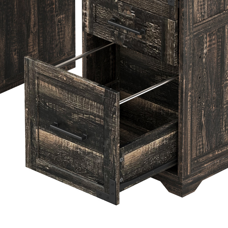 Bureau de direction 55 po Farmhouse, Grey