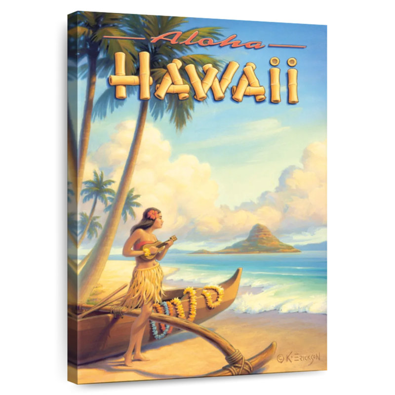 Gillard Aloha Hawaii V, H 36 po x l 24 po