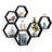 Hexagonal Floating Shelf