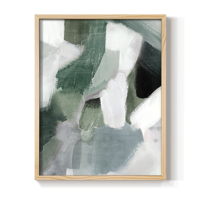 Turquoise Waters II, reproduction encadrée - bois massif, H 11 po x l 9 po
