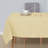 Solid High Density Oxford Waterproof Rectangular Wipe Clean Rectangle Tablecloth for Garden Table