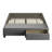 Parma Upholstered Faux Leather Platform Storage Bed-797427589-674103340