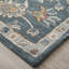 Tapis bleu / rouge / gris en coton touffeté à la main Atlandida-470940348
