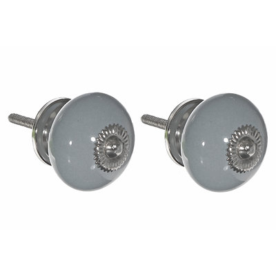 Ensemble de 2 boutons décoratifs lisses
