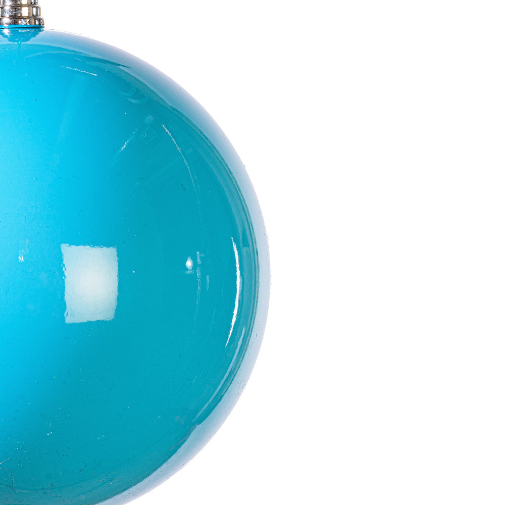 Linita 6" Shatterproof Bauble, Light Blue