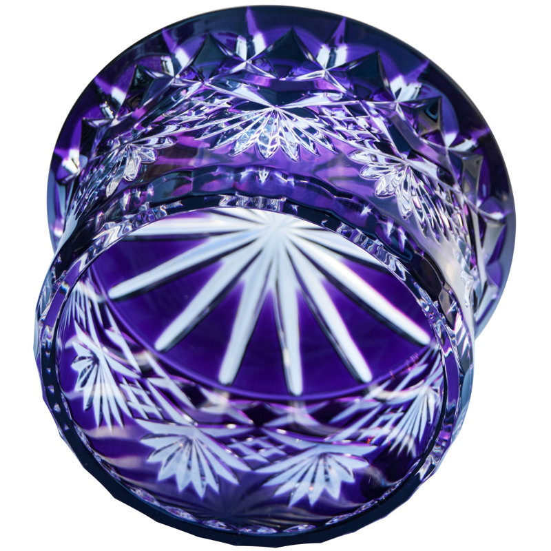 Handmade Crystal Table Vase