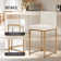 4 White Bar Stools