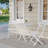 3-Piece Folding Bistro Set, Foldable Patio Furniture Set With Premium Frame-142120803