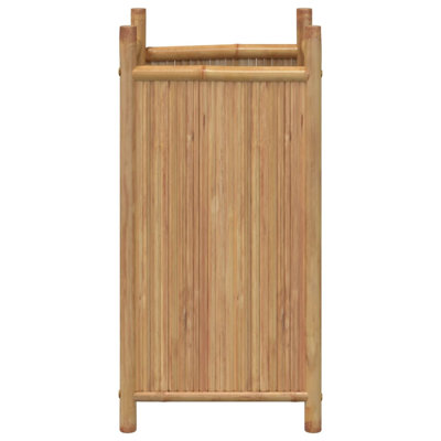 Bayou Breeze Planter 15.7"X15.7"X31.5" Bamboo
