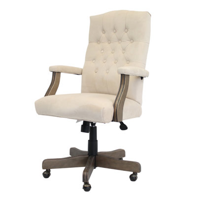 Jake Executive Armchair With Driftwood by Benjara