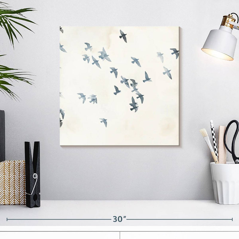 Brampt Pigeons ciel, H 16 po x l 16 po