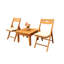 Surfliner Outdoor 3 - Piece Teak Dining Set