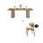 8 - Person Double Pedestal Dining Set-125179068-98227356