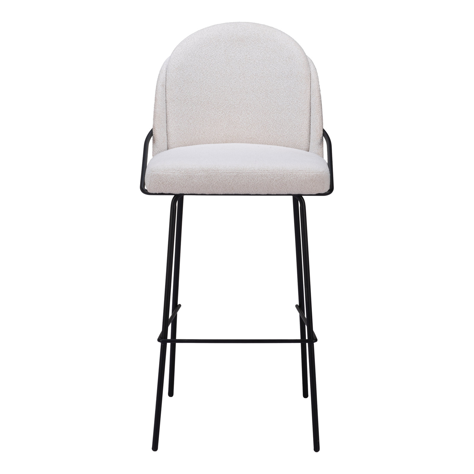 Aleashia Bar and Counter Stool, White, Bar Stool (30.3" Seat Height)