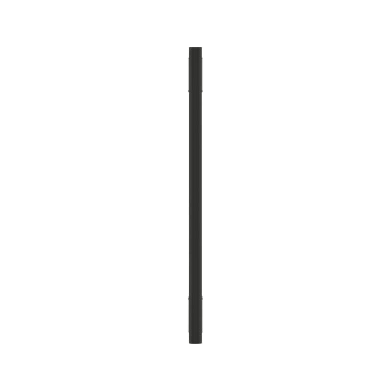Poignée d'électroménager 12 tons Anberlin, Nickel poli / Noir mat