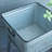 20.5x20.5x21" Metal Elevated Planter