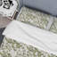 Ensemble de housse de couette tendance et camouflage vert