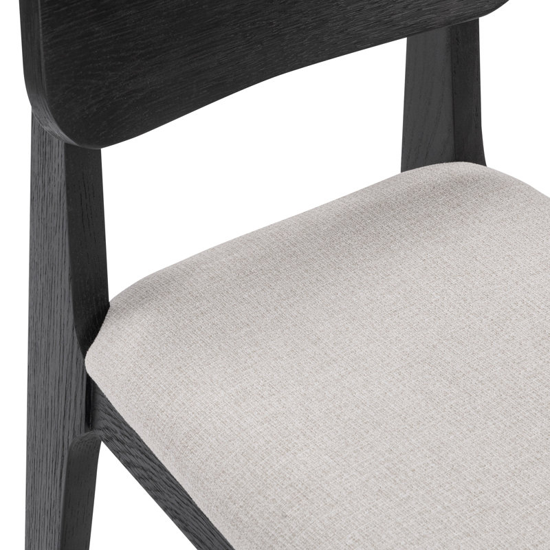 Deaven Upholstered Solid Wood Dining Chair