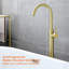 Robinet de baignoire sur pattes à poignée simple-82941387