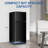Mini Fridge with Freezer, 3.6 Cu. Ft. Adjustable Thermostat Compact Fridge with Freezer,Office Mini Refrigerator with Freezers, Small Size Dorm Fridges for Apartment,Dorm,Kitchen,Office,Black-123081698